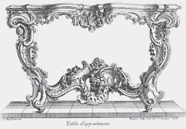A Rococo Table